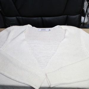 womens v neck sweater